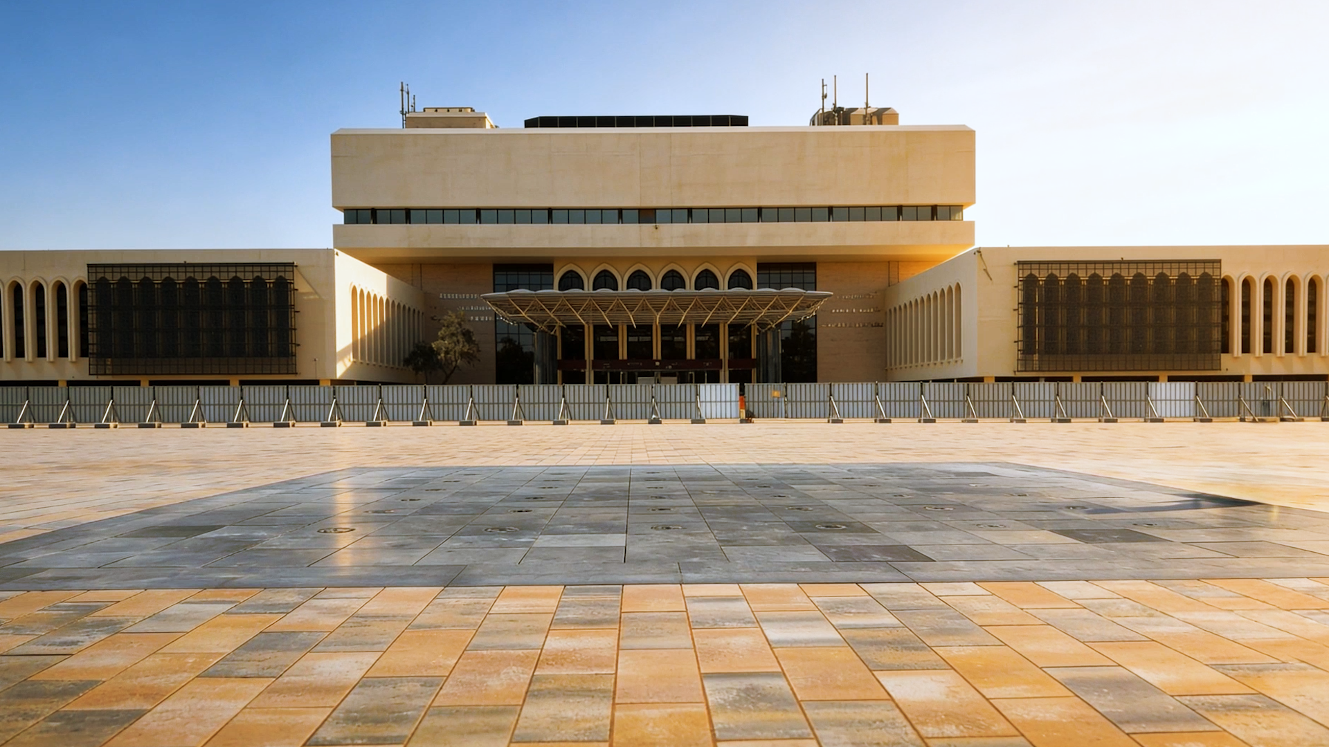 Main Entrance Yard of Al Ain Municipality