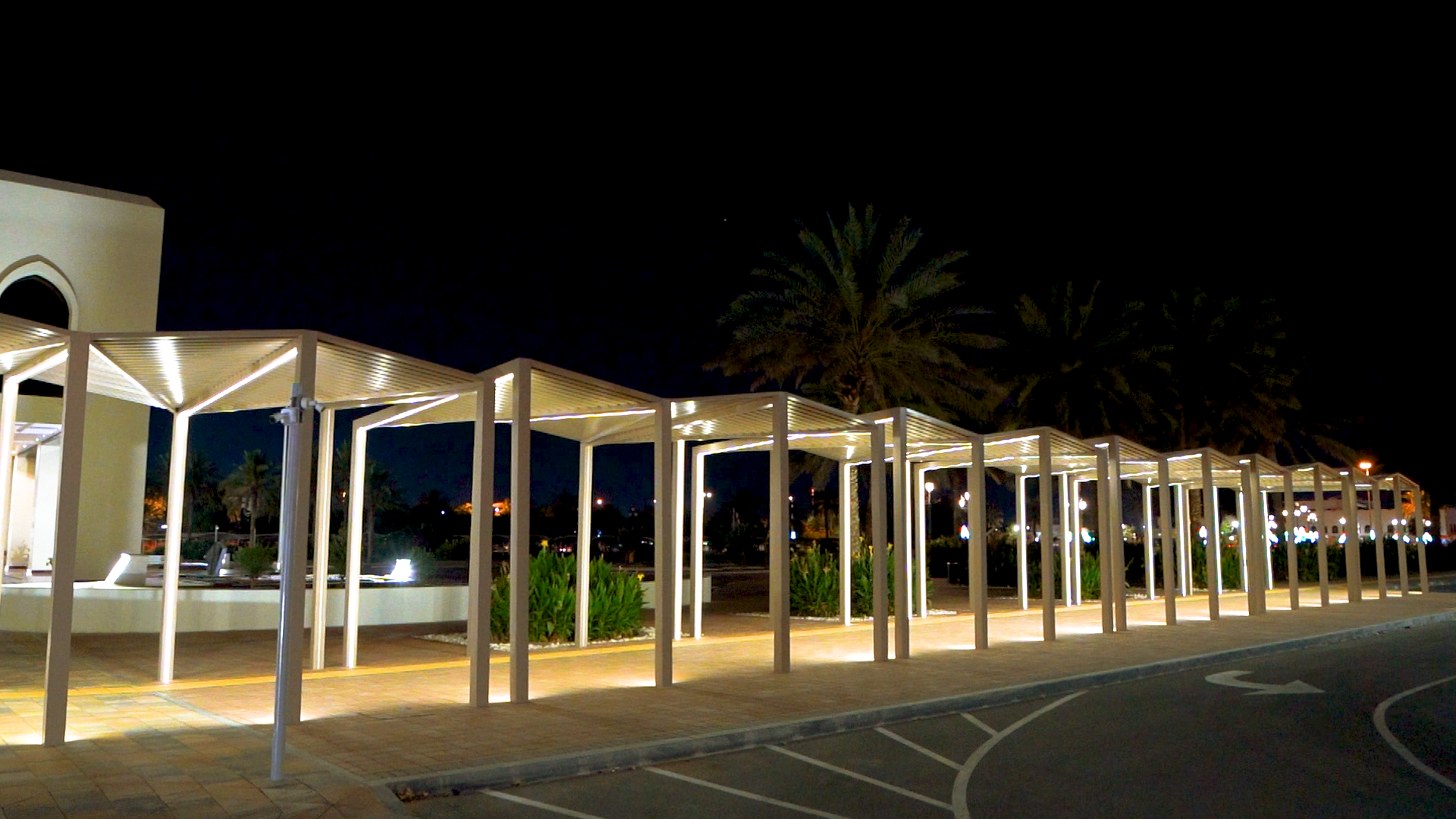 Main Entrance Yard of Al Ain Municipality