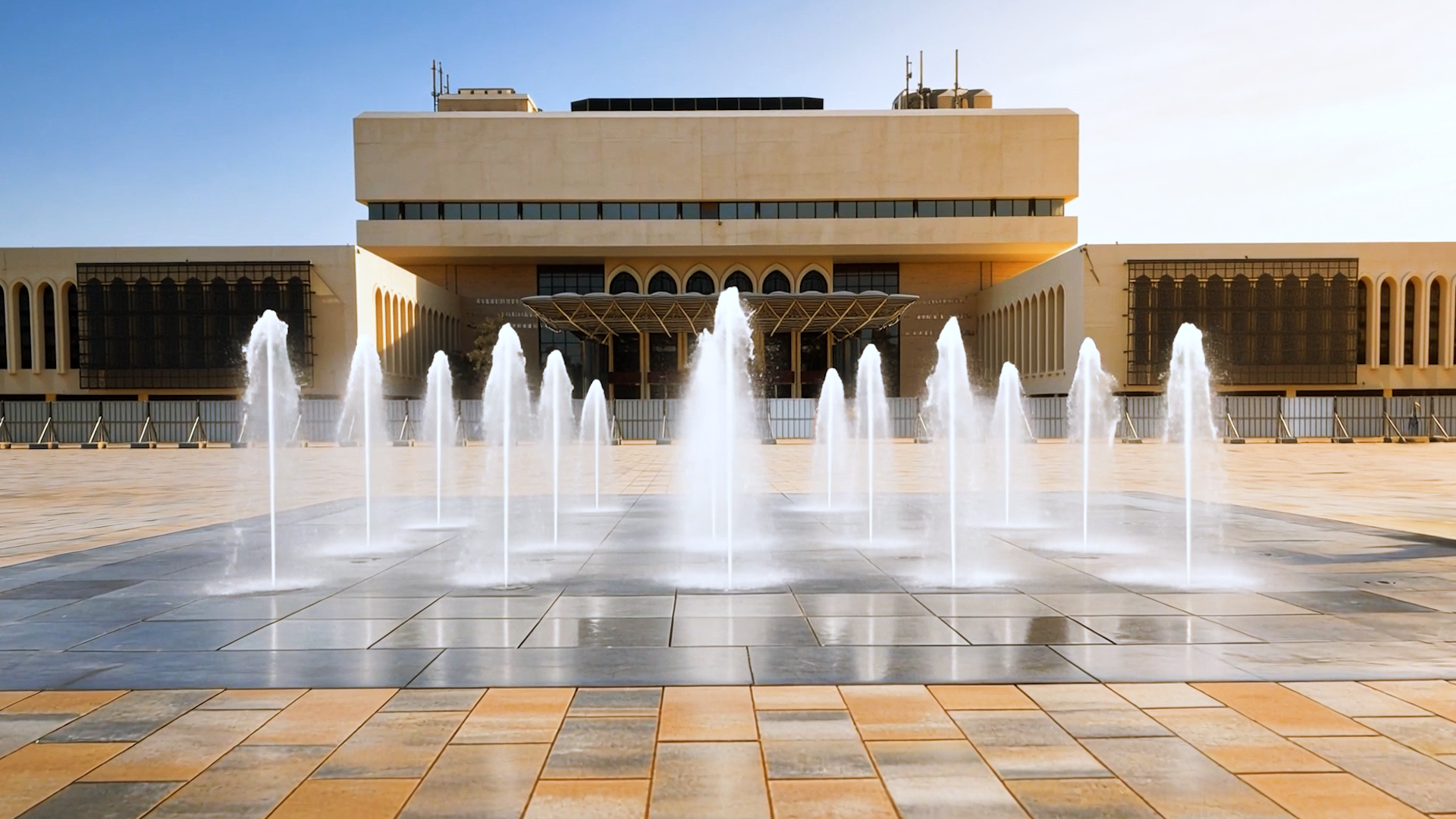 Main Entrance Yard of Al Ain Municipality